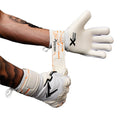 Blanc - Orange fluo - Noir - Back - Precision - Gants de gardien de but FUSION NEGATIVE - Adulte