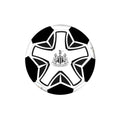 Noir - Blanc - Front - Newcastle United FC - Ballon de foot