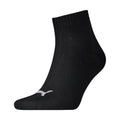 Noir - Front - Puma - Socquettes QUARTER - Adulte