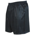 Noir - Front - Precision - Short de foot CONTINENTAL - Enfant