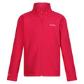 Rose fluo - Front - Regatta - Veste softshell CERA - Enfant