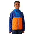 Bleu Oxford - Bleu roi - Orange kaki - Lifestyle - Regatta - Veste imperméable HANLEIGH - Enfant