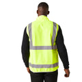 Jaune - Back - Regatta - Gilet haute visibilité PRO - Homme