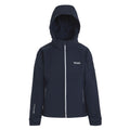 Bleu marine - Front - Regatta - Veste softshell ACIDITY - Enfant