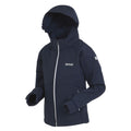 Bleu marine - Side - Regatta - Veste softshell ACIDITY - Enfant