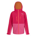 Rose fluo - Flamant rose - Front - Regatta - Veste à capuche HIGHTON - Enfant