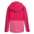 Rose fluo - Flamant rose - Back - Regatta - Veste à capuche HIGHTON - Enfant