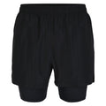 Noir - Front - Dare 2B - Short MOVEMENT - Homme