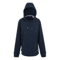 Bleu marine - Noir Chiné - Front - Regatta - Sweat à capuche MAYSE - Femme