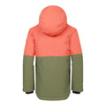 Rouille - Vert olive - Back - Dare 2B - Blouson de ski FREEHAND - Enfant