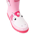 Rose - Pack Shot - Regatta - Bottes de pluie MUDPLAY - Enfant