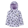 Lilas pâle - Front - Regatta - Veste imperméable SHYLA THE LEOPARD - Enfant