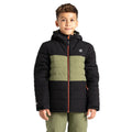 Noir - Vert olive - Lifestyle - Dare 2B - Blouson de ski CHEERFUL - Enfant