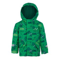 Vert - Front - Regatta - Veste imperméable STOMPY THE DINOSAUR - Enfant