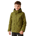 Vert néphrite - Side - Regatta - Veste imperméable EZDALE - Enfant