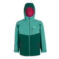 Forêt tropicale - Vieux vert - Front - Regatta - Veste imperméable TREKKTAIN - Fille