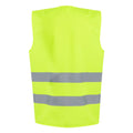 Jaune - Back - Regatta - Gilet haute visibilité - Adulte