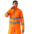 Orange - Side - Regatta - Veste softshell PRO CONTRACT ABLAZE - Homme