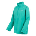 Turquoise vif - Side - Regatta - Veste imperméable DAYSHA - Femme