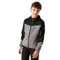 Gris - Noir - Side - Regatta - Veste polaire DISSOLVER - Enfant