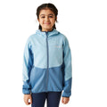 Bleu ciel - Bleu de gris - Side - Regatta - Veste polaire DISSOLVER - Enfant