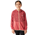 Rouge ciel - Rouge clair - Side - Regatta - Veste polaire DISSOLVER - Enfant