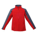 Rouge classique - Gris phoque - Front - Regatta - Veste softshell UPROAR - Homme