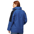 Bleu roi-bleu marine - Side - Regatta - Veste imperméable DEFENDER - Femme