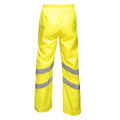 Jaune - Back - Regatta - Surpantalon réfléchissant HI VIS PRO - Unisexe