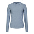 Bleu délavé Chiné - Front - Dare 2B - Sweat à capuche SPRINT CITY - Femme