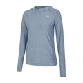 Bleu délavé Chiné - Side - Dare 2B - Sweat à capuche SPRINT CITY - Femme