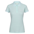 Turquoise délavé uni - Front - Regatta - Polo manches courtes REMEX - Femme