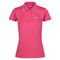 Flamant rose uni - Front - Regatta - Polo manches courtes REMEX - Femme