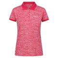 Rose fluo - Front - Regatta - Polo manches courtes REMEX - Femme