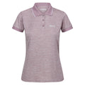 Lavande - Front - Regatta - Polo manches courtes REMEX - Femme