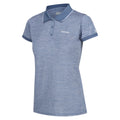 Bleu de gris - Side - Regatta - Polo manches courtes REMEX - Femme