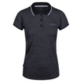 Noir - Front - Regatta - Polo manches courtes REMEX - Femme