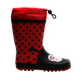 Rouge - noir - Back - Dare 2B - Bottes de pluie MUDPLAY - Unisexe