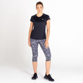 Noir-noir - Lifestyle - Dare 2B - T-shirt de sport CORRAL - Femme