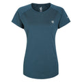 Denim sombre Chiné - Front - Dare 2B - T-shirt de sport CORRAL - Femme