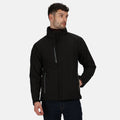 Noir - Back - Regatta - Veste softshell APEX - Homme