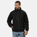 Noir - Back - Regatta - Veste softshell HONESTLY MADE - Homme