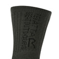 Noir - Vert clair vif - Back - Regatta - Chaussettes BLISTER PROTECTION - Homme