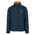 Bleu marine - Orange sombre Chiné - Front - Regatta - Veste softshell CERA - Homme