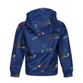 Bleu roi - Side - Regatta - Veste imperméable MUDDY PUDDLE - Enfant