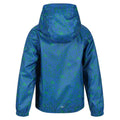 Bleu - Back - Regatta - Veste imperméable MUDDY PUDDLE - Enfant