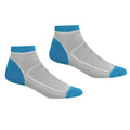 Gris clair - Bleu vif - Front - Regatta - Socquettes SAMARIS TRAIL - Femme