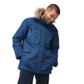 Bleu amiral - Side - Regatta - Parka VOLTER - Homme