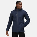 Bleu marine - Back - Regatta - Veste softshell ERASMUS - Homme