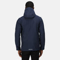 Bleu marine - Side - Regatta - Veste softshell ERASMUS - Homme